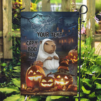 Capy-Boo-Ra Halloween Personalized Garden Flag Capybara Funny Spooky Ghost - Wonder Print Shop