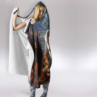 Capy-Boo-Ra Halloween Personalized Hooded Blanket Capybara Funny Spooky Ghost