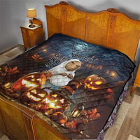 Capy-Boo-Ra Halloween Personalized Quilt Capybara Funny Spooky Ghost - Wonder Print Shop