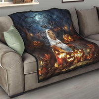 Capy-Boo-Ra Halloween Personalized Quilt Capybara Funny Spooky Ghost - Wonder Print Shop