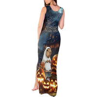 Capy-Boo-Ra Halloween Personalized Tank Maxi Dress Capybara Funny Spooky Ghost - Wonder Print Shop