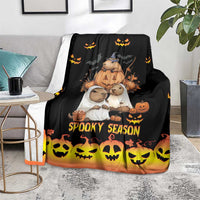 Capy-Boo-Ra Spooky Season Blanket