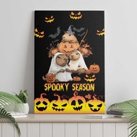 Capy-Boo-Ra Spooky Season Canvas Wall Art LT9 - Wonder Print Shop