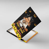 Capy-Boo-Ra Spooky Season Canvas Wall Art LT9 - Wonder Print Shop