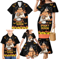 Capy-Boo-Ra Spooky Season Family Matching Mermaid Dress and Hawaiian Shirt LT9 - Wonder Print Shop
