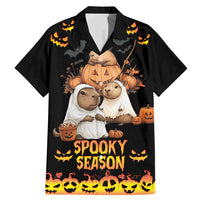 Capy-Boo-Ra Spooky Season Family Matching Mermaid Dress and Hawaiian Shirt LT9 - Wonder Print Shop