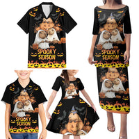 Capy-Boo-Ra Spooky Season Family Matching Puletasi and Hawaiian Shirt - Wonder Print Shop