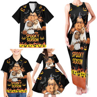 Capy-Boo-Ra Spooky Season Family Matching Tank Maxi Dress and Hawaiian Shirt - Wonder Print Shop