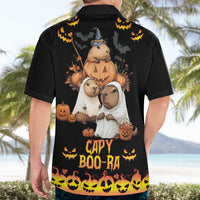Capy-Boo-Ra Spooky Season Hawaiian Shirt - Wonder Print Shop