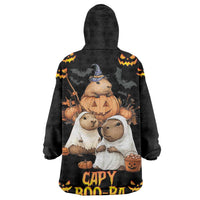 Capy-Boo-Ra Spooky Season Wearable Blanket Hoodie - Wonder Print Shop