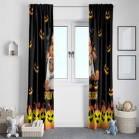 Capy-Boo-Ra Spooky Season Window Curtain - Wonder Print Shop