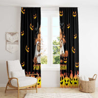 Capy-Boo-Ra Spooky Season Window Curtain - Wonder Print Shop