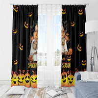 Capy-Boo-Ra Spooky Season Window Curtain - Wonder Print Shop
