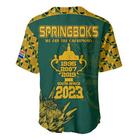 South Africa Rugby Baseball Jersey Springboks Proud The Champions LT9 - Wonder Print Shop
