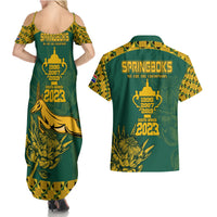 South Africa Rugby Couples Matching Summer Maxi Dress and Hawaiian Shirt Springboks Proud The Champions LT9 - Wonder Print Shop