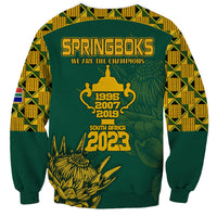 South Africa Rugby Sweatshirt Springboks Proud The Champions - Wonder Print Shop