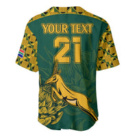 Custom South Africa Rugby Baseball Jersey Springboks Proud The Champions LT9 - Wonder Print Shop