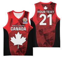 Custom Canada Cricket Spirit 2026 Basketball Jersey World T20 Edition - Wonder Print Shop