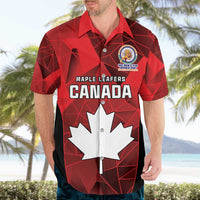 Custom Canada Cricket Spirit 2026 Hawaiian Shirt World T20 Edition - Wonder Print Shop