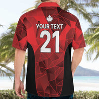 Custom Canada Cricket Spirit 2026 Hawaiian Shirt World T20 Edition - Wonder Print Shop