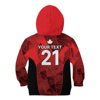 Custom Canada Cricket Spirit 2026 Kid Hoodie World T20 Edition - Wonder Print Shop