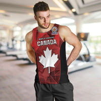 Custom Canada Cricket Spirit 2026 Men Tank Top World T20 Edition - Wonder Print Shop