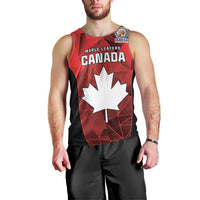Custom Canada Cricket Spirit 2026 Men Tank Top World T20 Edition - Wonder Print Shop