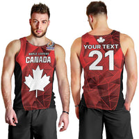 Custom Canada Cricket Spirit 2026 Men Tank Top World T20 Edition - Wonder Print Shop