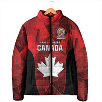 Custom Canada Cricket Spirit 2026 Padded Jacket World T20 Edition - Wonder Print Shop
