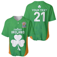 Custom Ireland Cricket Spirit 2026 Baseball Jersey World T20 Edition - Wonder Print Shop