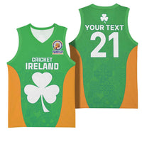 Custom Ireland Cricket Spirit 2026 Basketball Jersey World T20 Edition - Wonder Print Shop