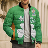 Custom Ireland Cricket Spirit 2026 Bomber Puffer Jacket World T20 Edition - Wonder Print Shop