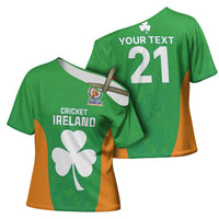 Custom Ireland Cricket Spirit 2026 Cross Shoulder Shirt World T20 Edition - Wonder Print Shop