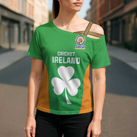 Custom Ireland Cricket Spirit 2026 Cross Shoulder Shirt World T20 Edition - Wonder Print Shop
