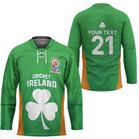 Custom Ireland Cricket Spirit 2026 Hockey Jersey World T20 Edition - Wonder Print Shop