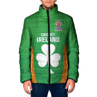 Custom Ireland Cricket Spirit 2026 Padded Jacket World T20 Edition - Wonder Print Shop