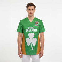 Custom Ireland Cricket Spirit 2026 Scrub Top World T20 Edition - Wonder Print Shop