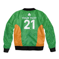 Custom Ireland Cricket Spirit 2026 Sleeve Zip Bomber Jacket World T20 Edition - Wonder Print Shop