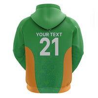Custom Ireland Cricket Spirit 2026 Zip Hoodie World T20 Edition - Wonder Print Shop