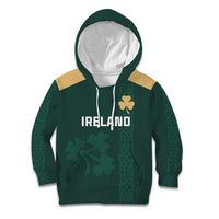 Custom Ireland World Cup Retro 2024 Kid Hoodie - Wonder Print Shop