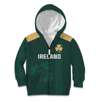 Custom Ireland World Cup Retro 2024 Kid Hoodie - Wonder Print Shop