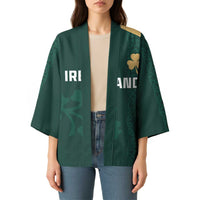 Custom Ireland World Cup Retro 2024 Kimono - Wonder Print Shop