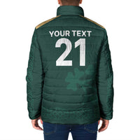 Custom Ireland World Cup Retro 2024 Padded Jacket - Wonder Print Shop