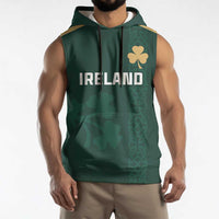 Custom Ireland World Cup Retro 2024 Sleeveless Hoodie - Wonder Print Shop