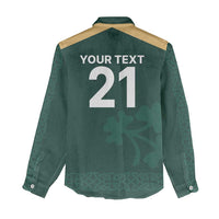 Custom Ireland World Cup Retro 2024 Women Casual Shirt - Wonder Print Shop