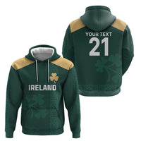Custom Ireland World Cup Retro 2024 Zip Hoodie - Wonder Print Shop