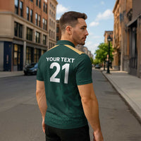 Custom Ireland World Cup Retro 2024 Zipper Polo Shirt - Wonder Print Shop