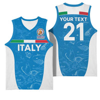 Custom Italy Cricket Spirit 2026 Basketball Jersey World T20 Edition - Wonder Print Shop