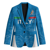 Custom Italy Cricket Spirit 2026 Blazer World T20 Edition - Wonder Print Shop