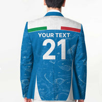 Custom Italy Cricket Spirit 2026 Blazer World T20 Edition - Wonder Print Shop